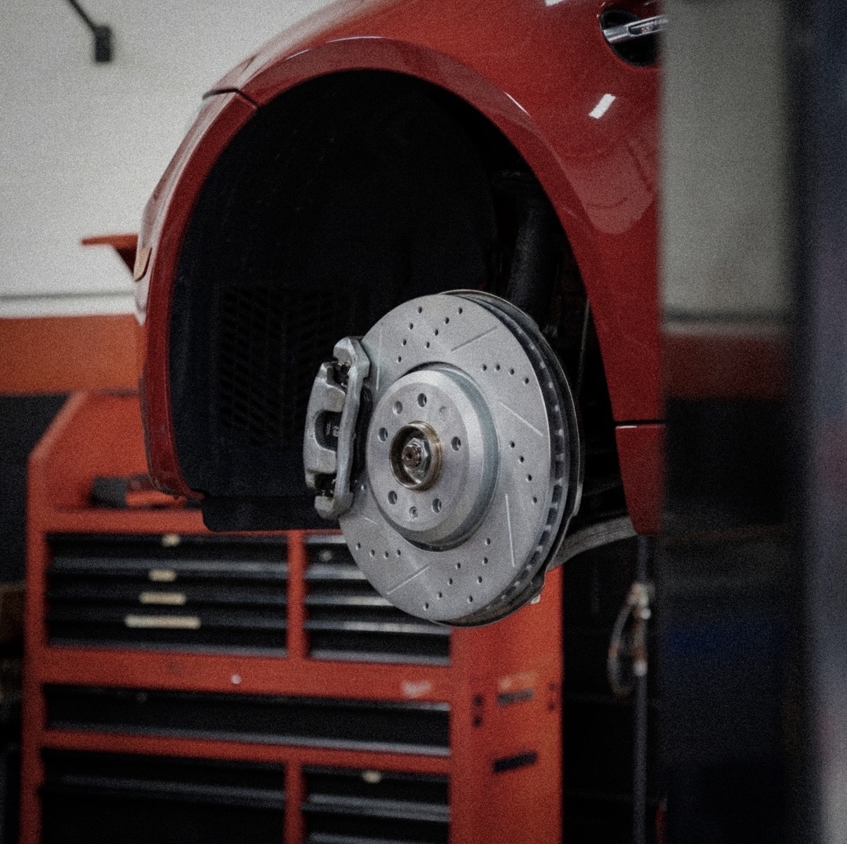 image of car tire rotation service